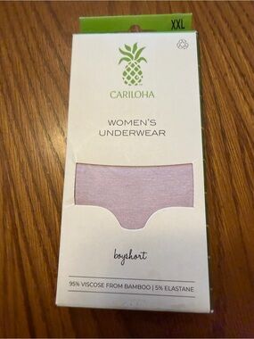 Cariloha Women's Boyshort Underwear - Light Lavender